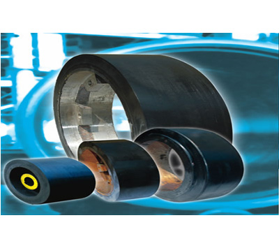 全膠輪、鐵芯膠輪